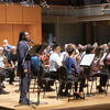 Philadelphia Orchestra performing.